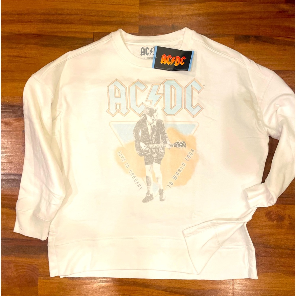 ACDC Band Fleece Sweatshirt